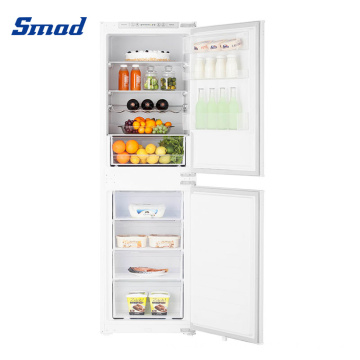 Smad 240L Bottom Freezer Double Door Home Use Built-in Refrigerator